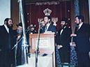 Chazan Y. Braun performing